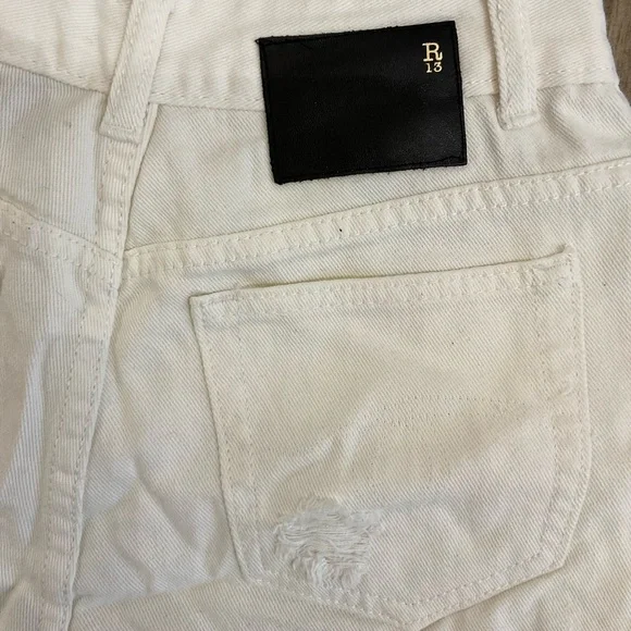 R13 Jeans Shorts - Picture 4 of 5